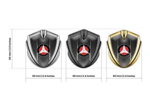 Mercedes Metall Kuppel Emblem Pro Stil Aus Edelstahl Basis